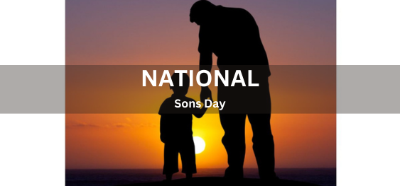 National Sons Day [राष्ट्रीय पुत्र दिवस]